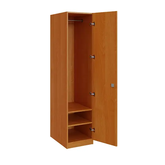 Q 13-40 skříň šatní, 1-dvéřová, 400x600x1800mm, olše jantar